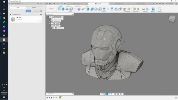 Редактирование STL во #Fusion360