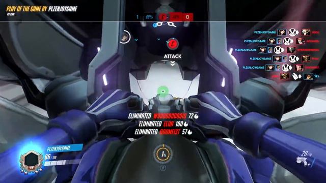 Craziest PERFECT Timing Moments - Overwatch Montage смотреть онлайн