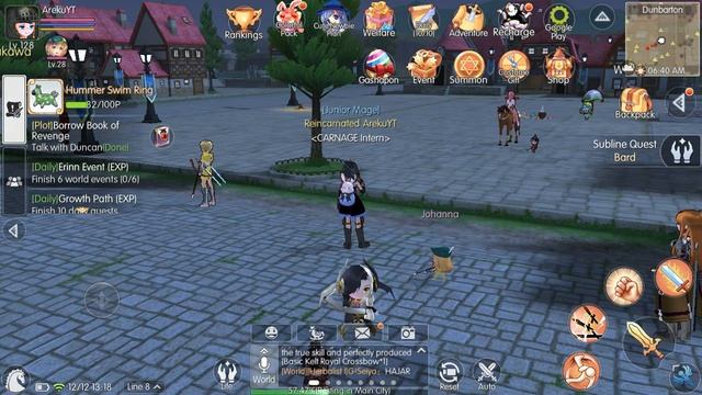 Lets Play Mabinogi-Fantasy Life PART 28 - Another Day in Mabinogi mobile. смотреть онлайн