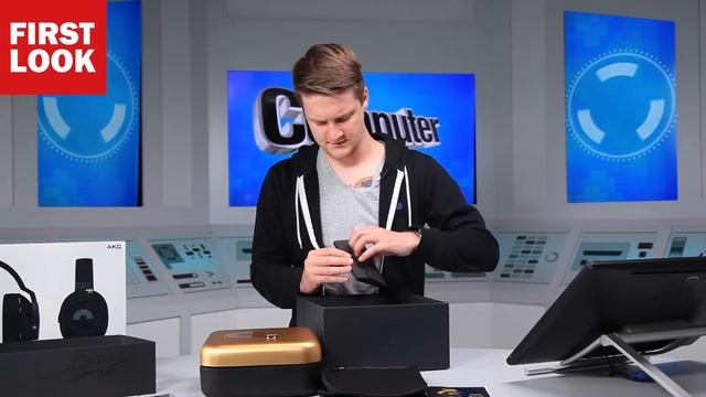 AKG N90Q: Luxus-Kopfhörer mit Einmessautomatik (Unboxing) смотреть онлайн