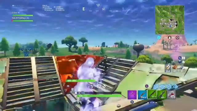 FORTNITE MONTAGE #4 FT PYTHON | END OF SEASON 5 MONTAGE | REVOLVER | DRUM GUN | IMPULSE GRENADES смотреть онлайн