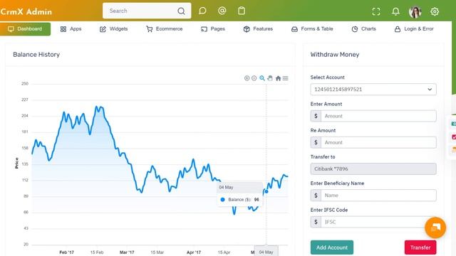 CrmX Admin - CRM Dashboard And Bootstrap 5 Admin Panel смотреть онлайн