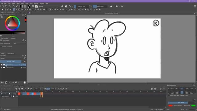 How To Animate In Krita For Beginners — UPDATED 2023!