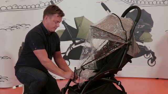 BABYZEN - How to attach the 6M+ rain cover смотреть онлайн