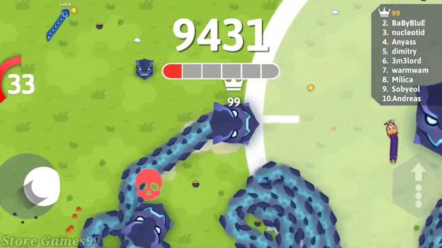 Snake io new event_over the rainbow_ cirrus snake unlocked and kill the boss snake. смотреть онлайн