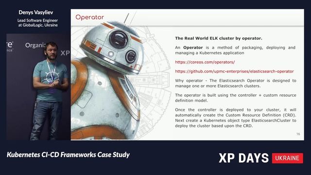 Kubernetes CI-CD Frameworks Case Study (Denys Vasyliev, Ukraine) [RU] смотреть онлайн