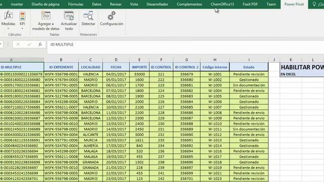 Usar power pivot en excel 2016. Habilitar power pivot en excel 2016. смотреть онлайн