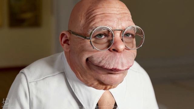 3D Model of Hans Moleman смотреть онлайн