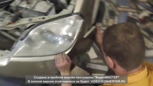 Как снять фару Nissan Primera p12