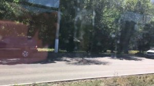 Обзор из трамвая г Магнитогорск 26 мая. Ул  Советская