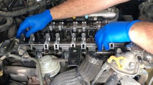 Hyundai Terracan(KIA2.9) Замена Гидрокомпенсаторов- ARM ASSY-ROCKER replacement- החלפת מרימים הדרבל