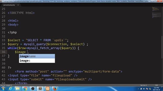 HOW TO UPLOAD AND DISPLAY IMAGE PHP HTML SQL смотреть онлайн