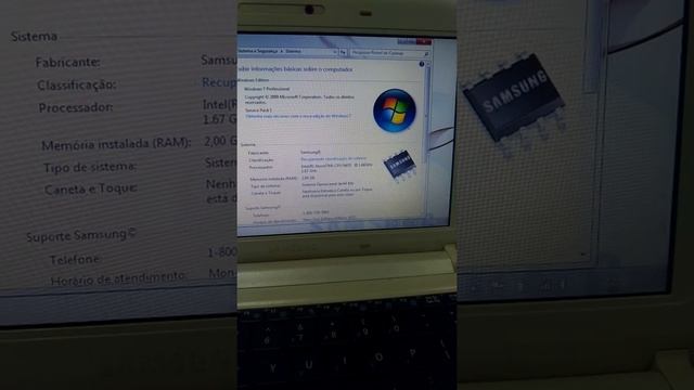 Netbook N150 Plus Samsung - A Venda, Link Na Descrição.