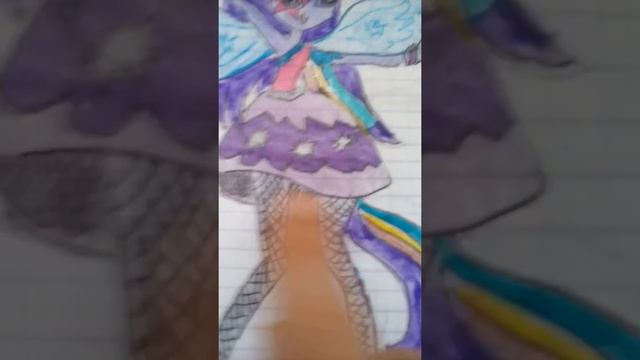 Мои рисунки монстр хай и Майли Литл пони😉😉 смотреть онлайн