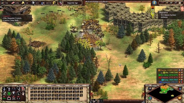 Age of Empires 2 Definitive Edition - Genghis Khan Campaign "Into China" | Hard Playthrough смотреть онлайн