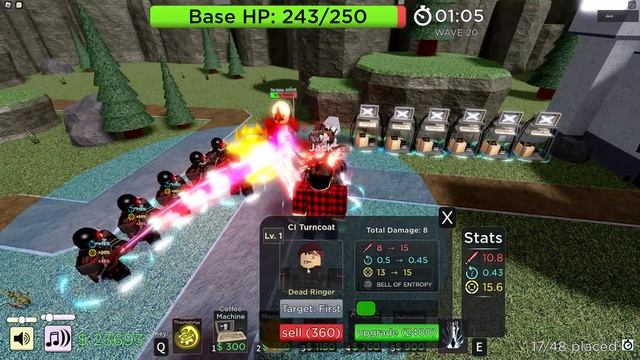 SOLO Hard Mode in SCP Tower Defense (Roblox) смотреть онлайн