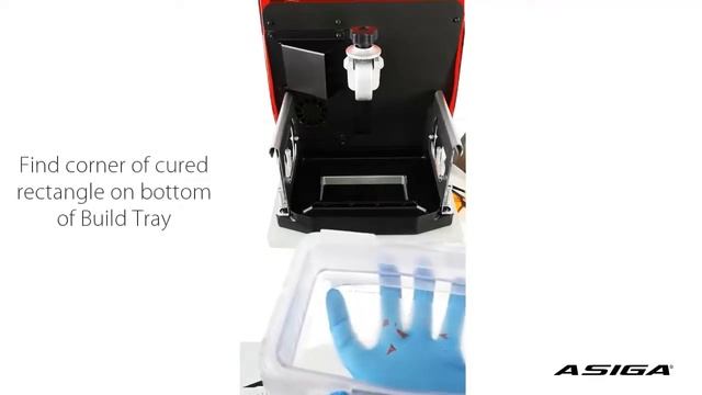 Asiga MAX - Как очистить ванночку для материала смотреть онлайн