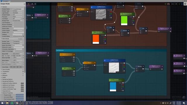 Unity VFX Amplify Shader Editor - Magic Fire and Ice Tornado Tutorial смотреть онлайн