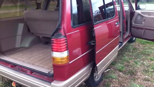 1996 FORD AEROSTAR 4.0L EXTENDED VAN смотреть онлайн