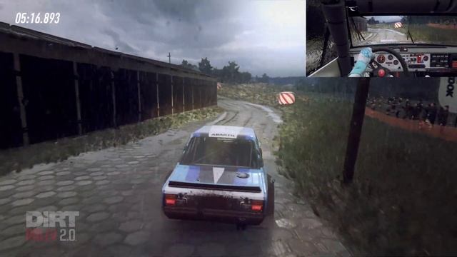 Fiat 131 Abarth Rally | Dirt 2.0 | NVIDIA GTX 1650 смотреть онлайн