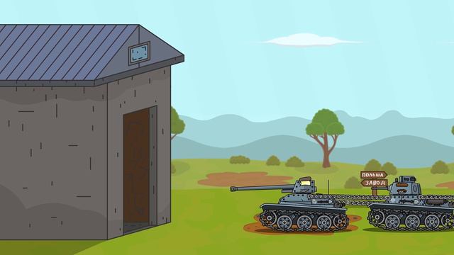 Мини серия Август и Профессор - Мультики про танки смотреть онлайн