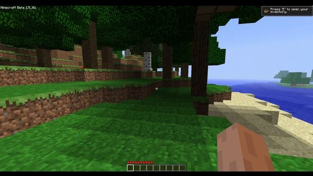 СМОТРЮ НА СТАРУЮ ВЕРСИЮ МАЙНКРАФТА (BETA 1.5) смотреть онлайн