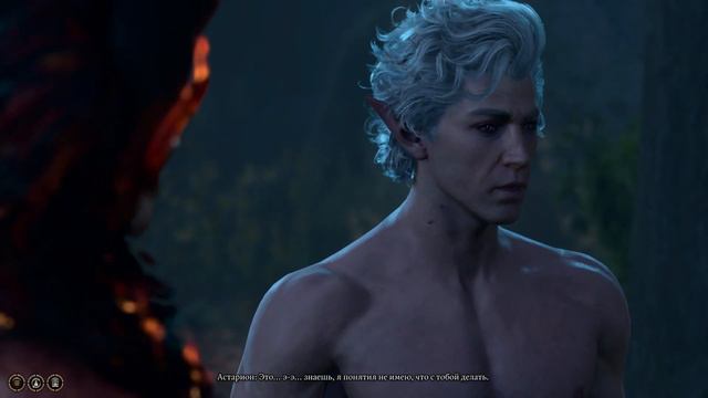 Karlach Love Scene With Astarion (all Options) Eng/Rus