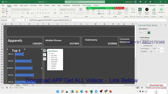 Make Excel Dashboard смотреть онлайн