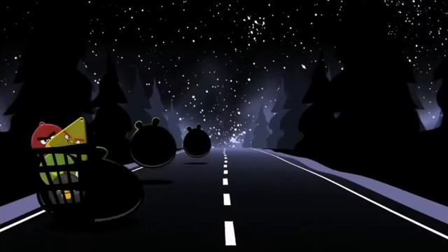 the pigs steal the birds' reflectors and two pigs get ran over by a truck смотреть онлайн