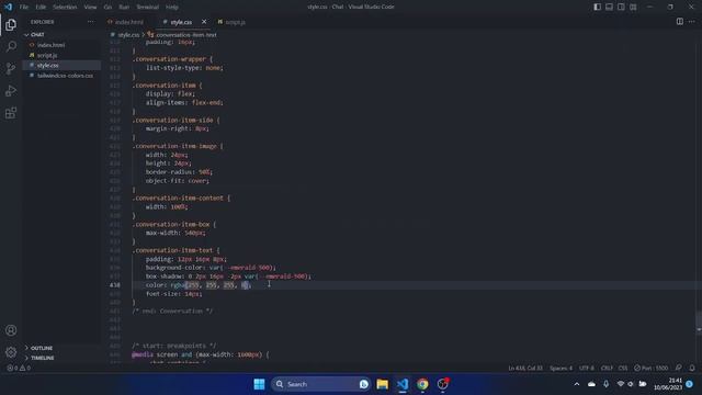 Responsive Chat Website - HTML CSS Javascript смотреть онлайн
