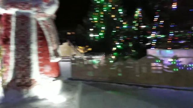 Снежный городок, г. Верхний Уфалей. Зима - 2021
