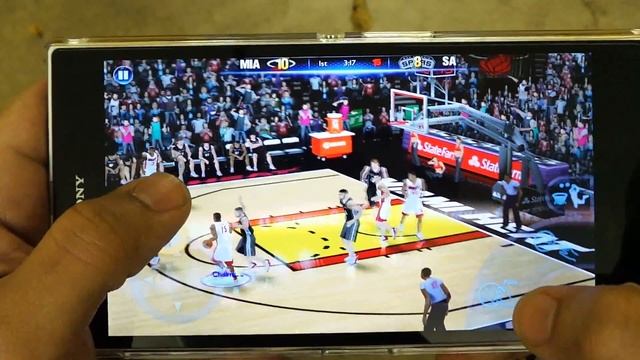 SONY XPERIA Z ULTRA NBA 2K14 GAMEPLAY смотреть онлайн