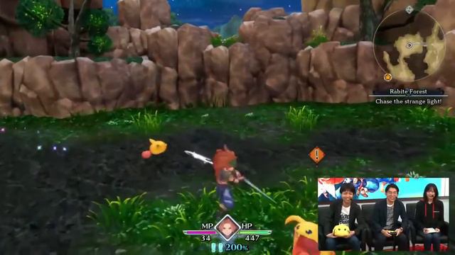 Trials Of Mana Nintendo Switch RPG Game Gameplay смотреть онлайн