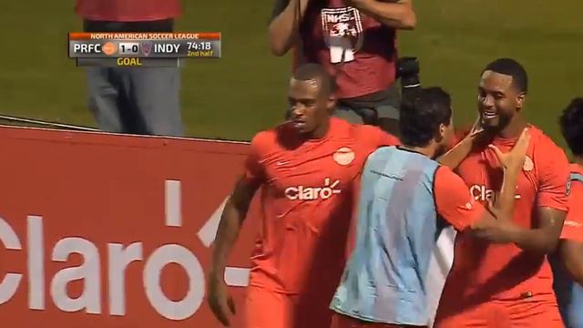 Héctor "Pito" Ramos goal vs Indy Eleven смотреть онлайн