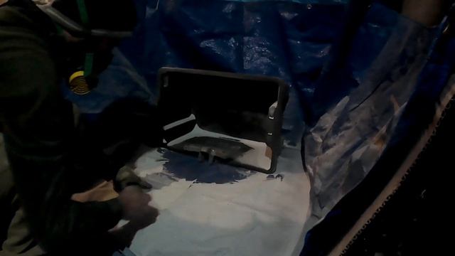 zzr 250cc restoration. soda blasting смотреть онлайн