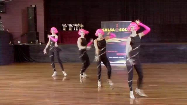 Salsa Solo Australia 2011 - Team Salsa Category - Pantera Salseras смотреть онлайн
