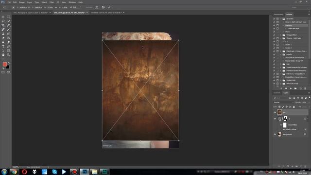 Наложение текстуры на фото в photoshop смотреть онлайн