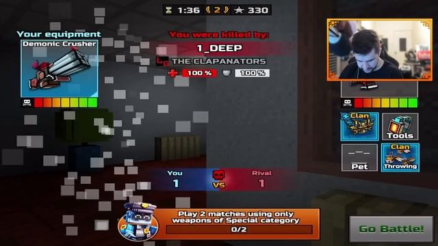 Pixel Gun 3D MYTHICAL DEMONIC CRUSHER SHOTGUN IS INSANE! смотреть онлайн