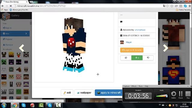 TUTORIAL COMO COLOCAR SKIN E CAPAS NO MINECRAFT PIRATA смотреть онлайн