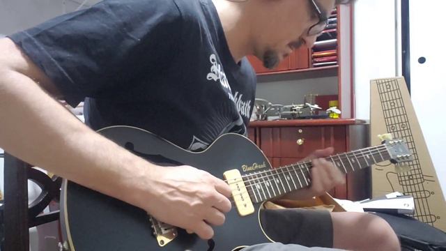 Blues At Blueshawk (Gibson Blueshawk, TS808 e TS9 clarity mfmod) смотреть онлайн