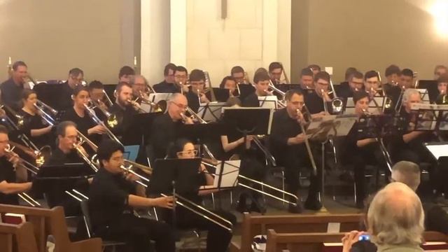 O Taler Weit, O Hohen- by Felix Mendelssohn-Bartholdy - Trombone Choir conducted by Edmond Agopian смотреть онлайн