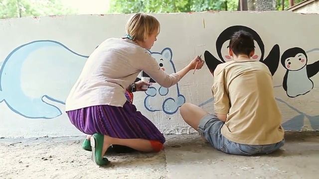 Раскрашивание детской веранды В детском доме! смотреть онлайн