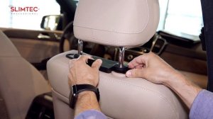 Монитор на подголовник SLIMTEC MC-10 | Инструкция по установке