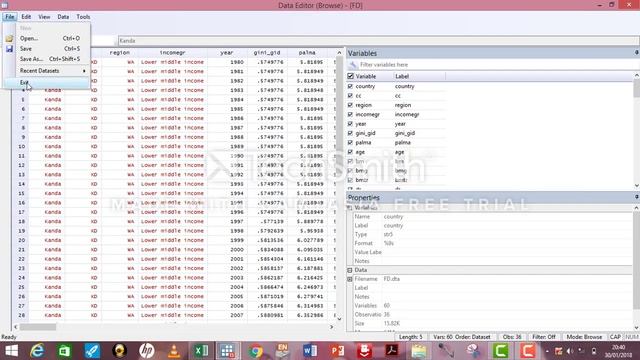 (Stata13):Import Excel file into Stata #importdata #statatoexcel #dataimport смотреть онлайн