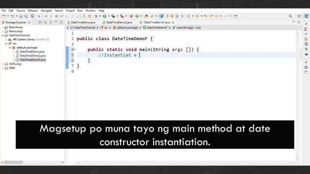 HOW to use DATE and TIME in JAVA? || CodeLikeLD Tagalog JAVA Tutorial смотреть онлайн