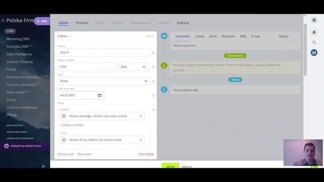 Bitrix24 | CRM dzisiaj | Krok 1: Rozpocznij pracę w swoim systemie CRM смотреть онлайн