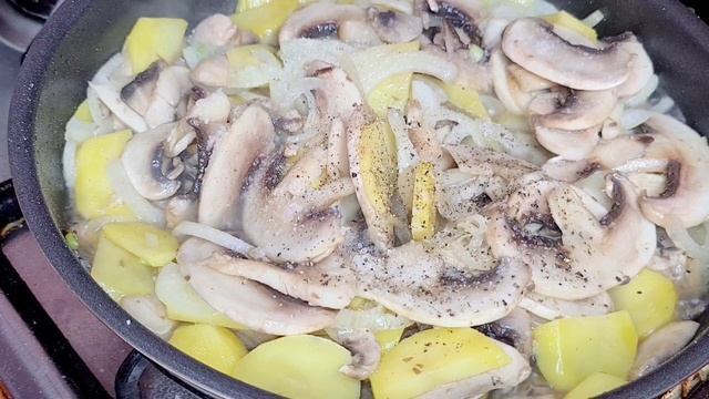 Ауызашарға жеңіл ас!!! Грибной суп!!!