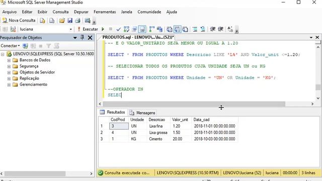 SQL Banco de Dados: Como Usar Operador IN | Curso Online Gratuito - Vaz-e-Zapparolli смотреть онлайн