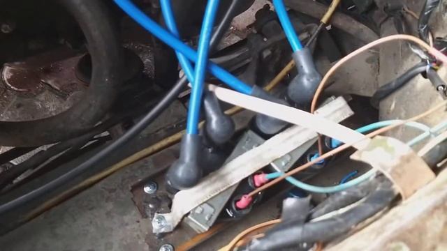 Подводное зажигание /работа двигателя змз -417 на двухконтурном зажигание / смотреть онлайн