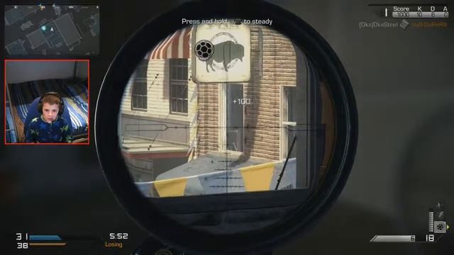 ''ORACLE SPECIAL!'' CoD Camping Monday w/ DksMidget (Call of Duty Ghosts Multiplayer Gameplay) смотреть онлайн